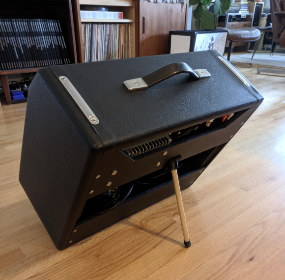 homemade guitar amp stand